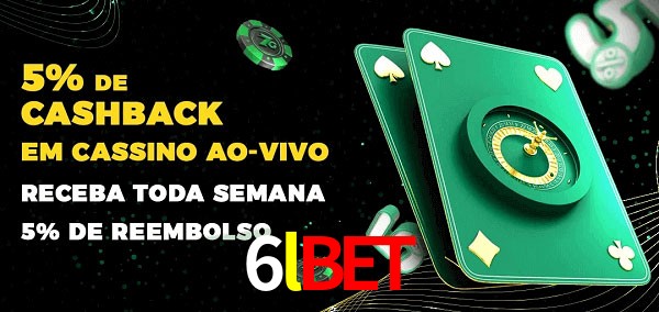 Promoções do cassino ao Vivo 6lbet
